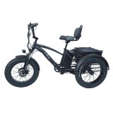 Електровелосипед фетбайк сталевий триколісний 20" 1000w 48V20AH
